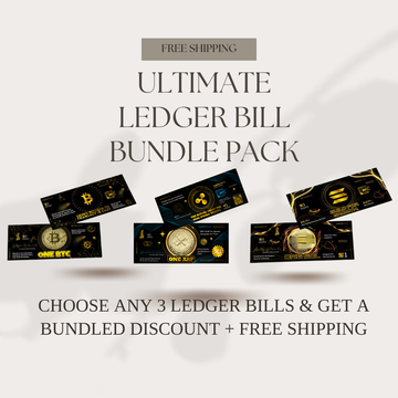 Ledger Bill x 3 + Free Shipping